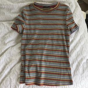 Shein Striped Tee